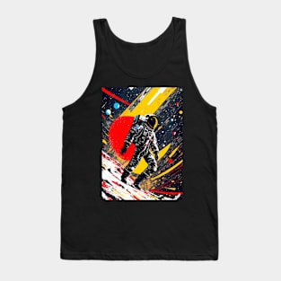 A Cosmic Journey of Flamboyant Colors Tank Top